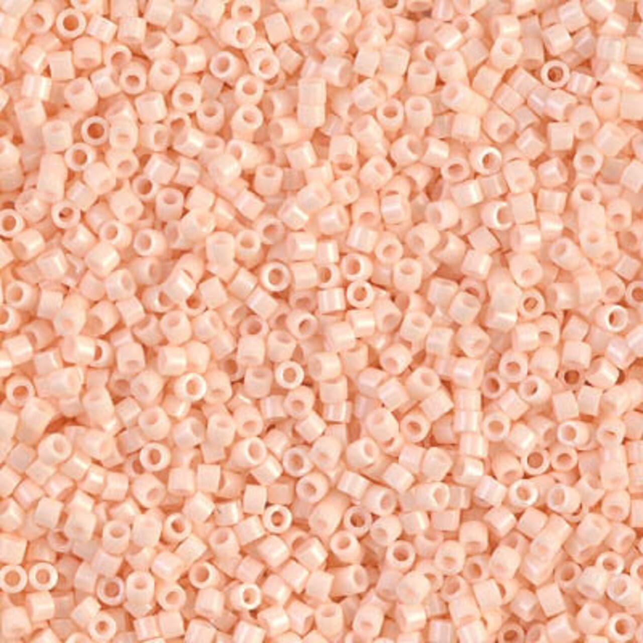 Miyuki Delica Bead 11/0, DB1492-1, Opaque Light Peach, 5 grams